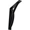 Ekena Millwork Miller Wrought Iron Bracket, (Triple center brace), Powder Coated Black 2"W x 12"D x 15"H BKTM02X12X15TMI - alternate 1